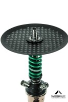 Mamay Customs Hookah Shisha Coilover Micro Black Green