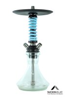 Mamay Customs Hookah Shisha Coilover Micro Black Light Blue