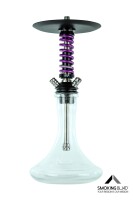 Mamay Customs Hookah Shisha Coilover Micro Black Purple