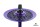 Blade Hookah Shisha One M Purple Black